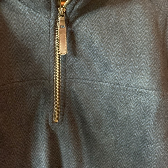 London Fog 1/4 zip blue pullover size 2x - Picture 3 of 4